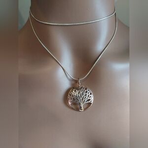 Sterling Silver Pendant Necklace